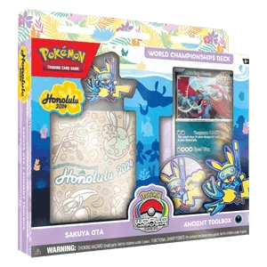 Pokémon TCG: Weltmeisterschaftsdeck 2024 (DE) Sakuya Ota "Ancient Toolbox"
