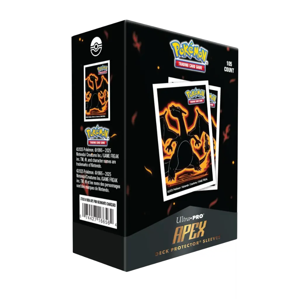 Ultra Pro: Neon Kanto APEX Deck Protector® Sleeves Charizard - 105ct